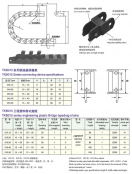 TKB015系列工程塑料桥式拖链